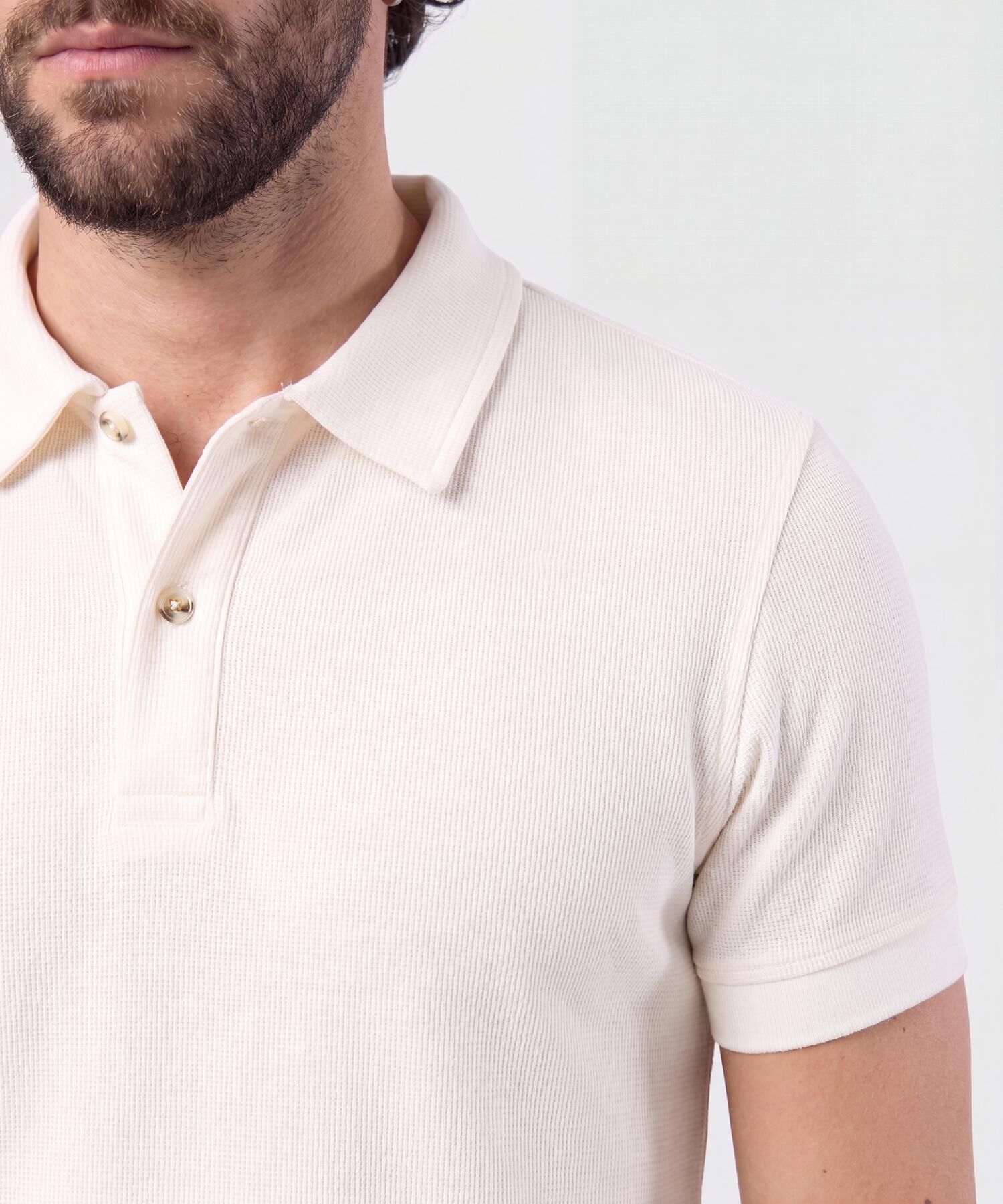 Polo Con Perilla Larga Para Hombre