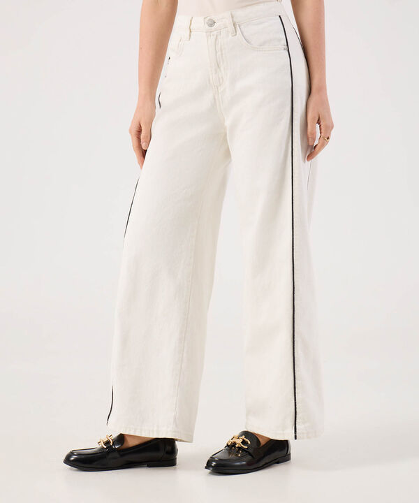 Jeans Wide Leg Tono Claro image number null