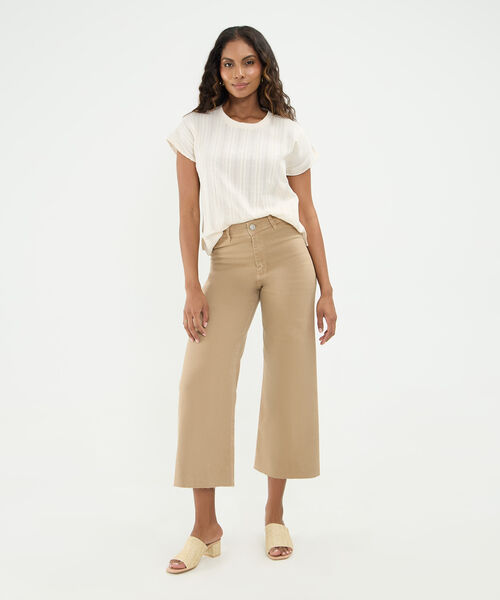 Blusa Manga Corta Para Mujer image number null