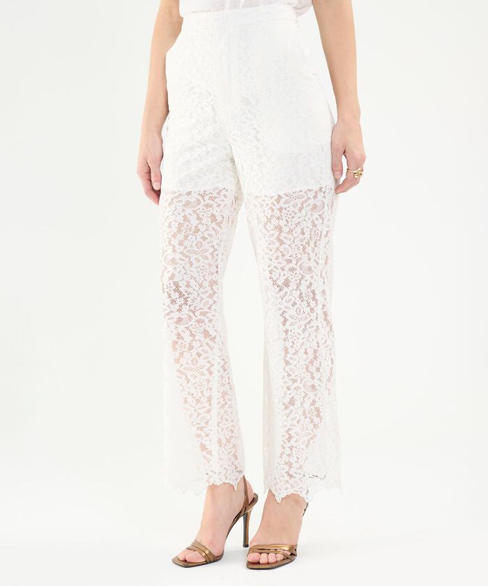 Pantalón en Encaje
