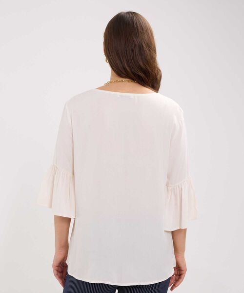 Blusa Escote de Herradura
