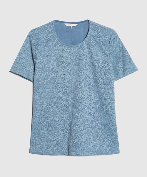 Camiseta en Encaje image number null