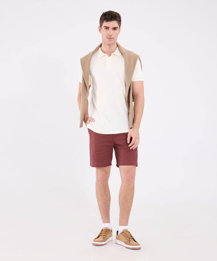 Bermuda Con Pretina Encauchada