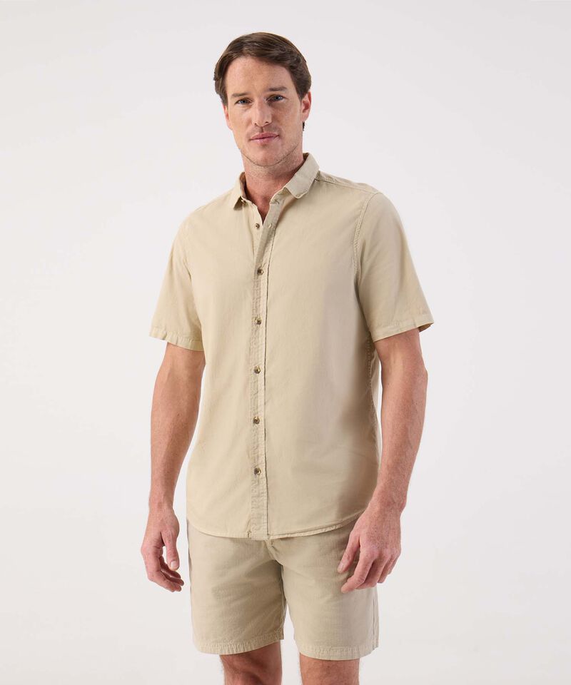 Camisa de Manga Corta para Hombre Casual