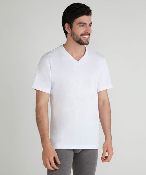 Camiseta Interior Cuello V image number null