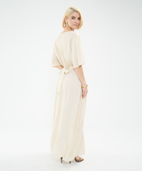 Vestido Estampado Escote en V