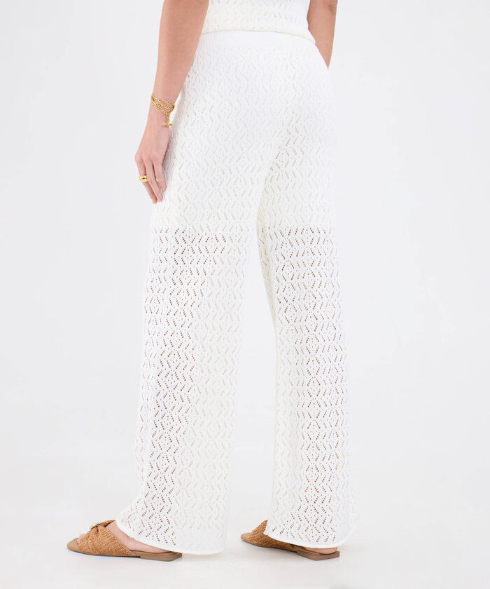 Pantalon Texturizado Unicolor