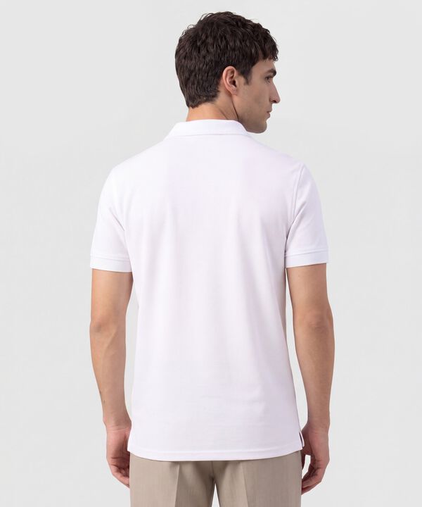 Polo Unicolor Texturizada 
