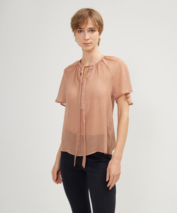 Blusa Escote Redondo