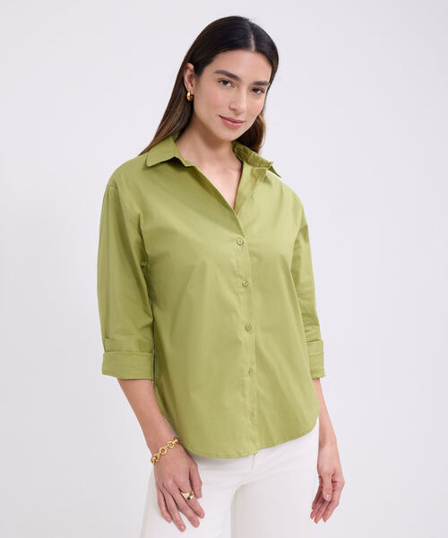 Camisa manga larga para mujer image number null