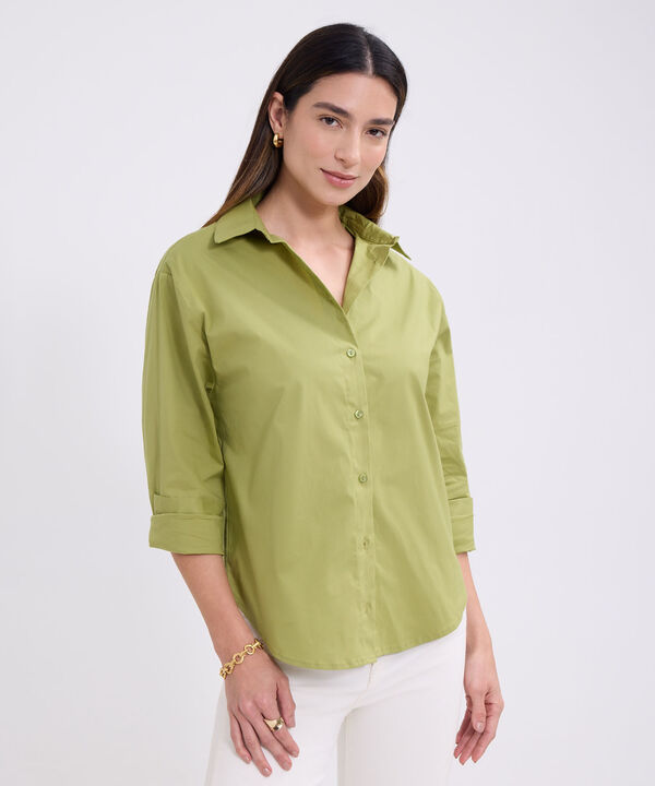 Camisa manga larga para mujer image number null