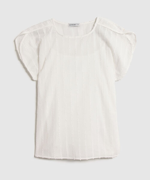 Blusa Unicolor Con Top Interno  image number null