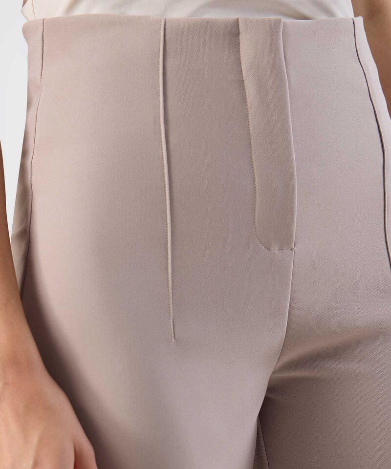 Pantal&oacute;n B&aacute;sico Formal Ajuste Tobillero Para Mujer