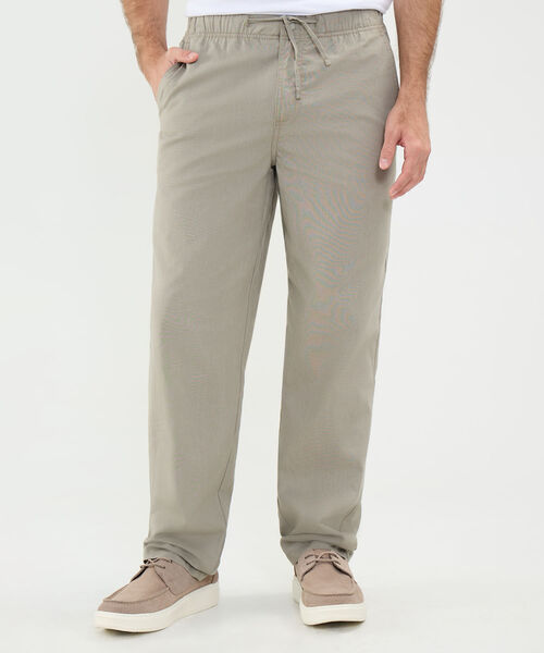 Pantalón en Efecto Lino image number null