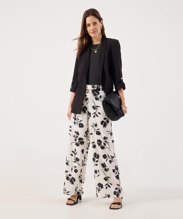 Pantalon Palazzo Estampado