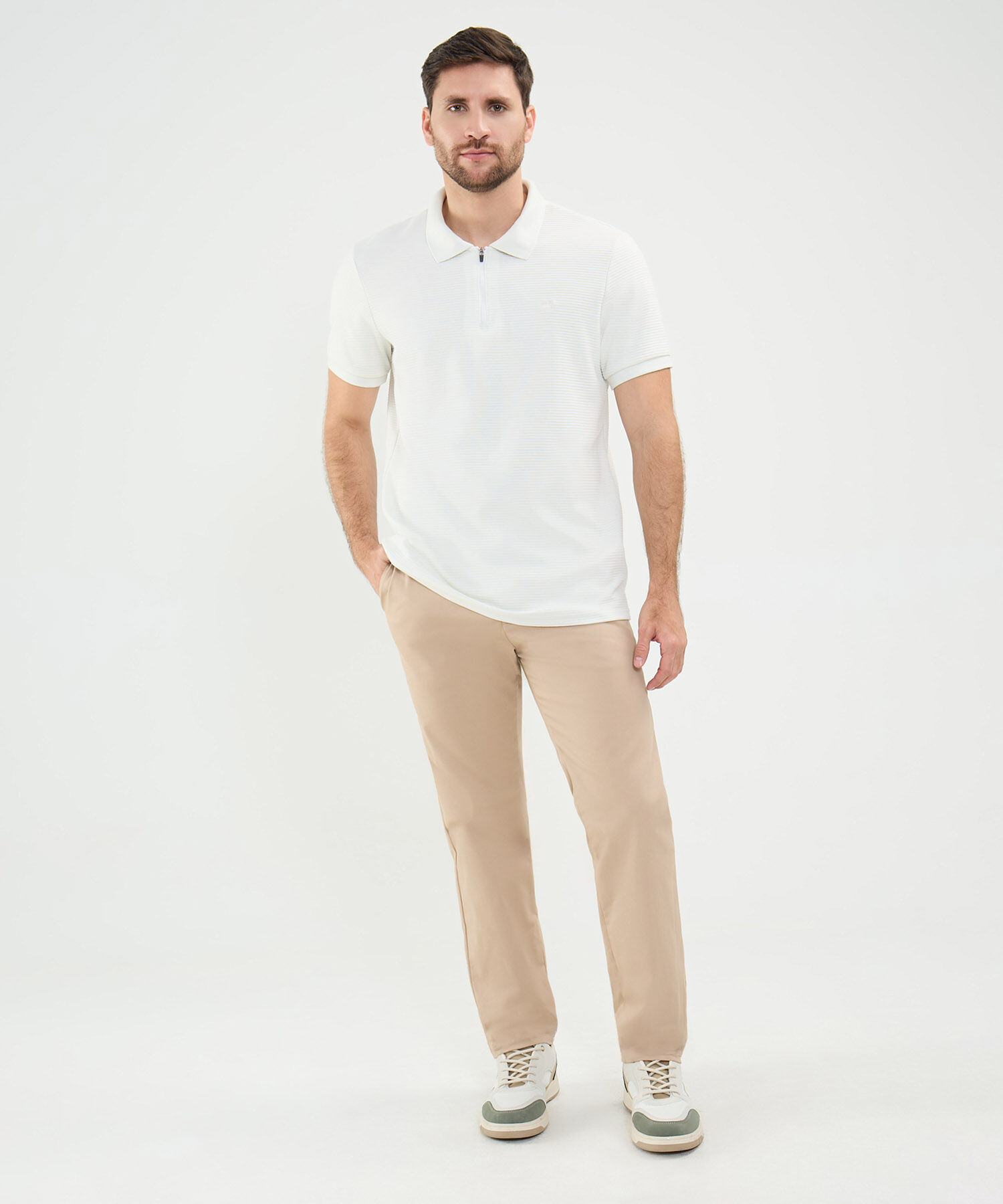 Pantalon Chino Basico Contraste - Nuevo Fit- Slim