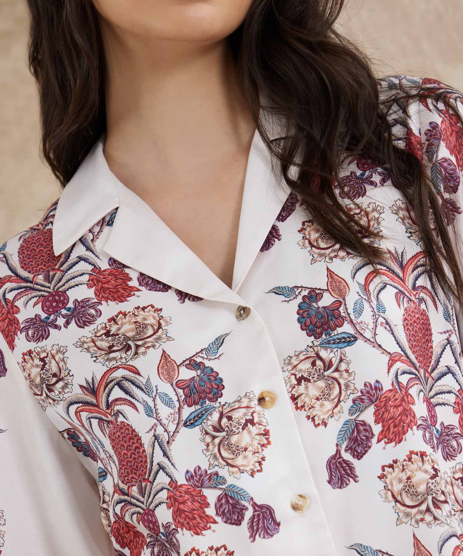 Camisa Resort Estampada Campaña Beatriz Camacho