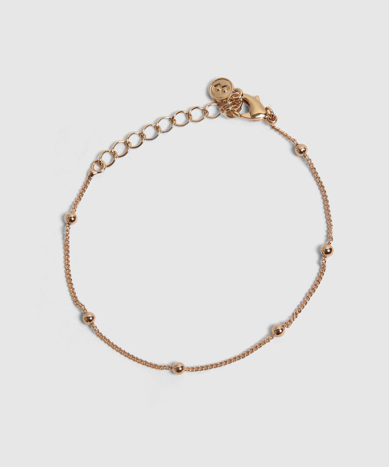 Set X2 Pulseras Doradas Con Detalles Verdes 