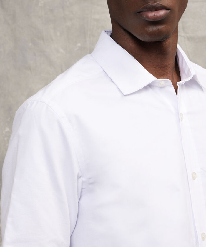 Camisa Manga Corta Oxford