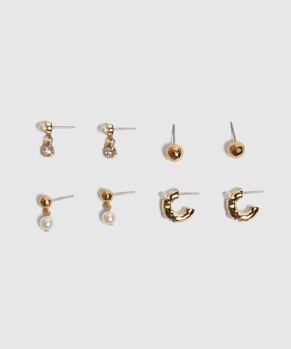 Set x 4 Aretes con perlas image number null