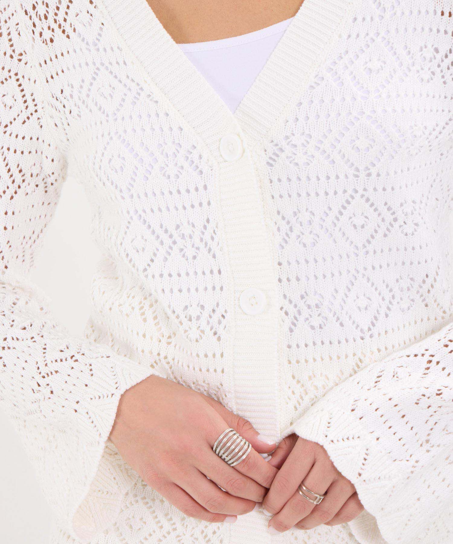 Saco Saco Abierto Con Botones Expuestos