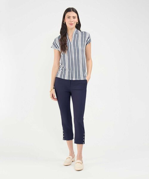 Pantalón Casual con Broches image number null