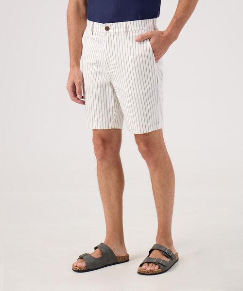 Bermuda Estampado A Rayas image number null