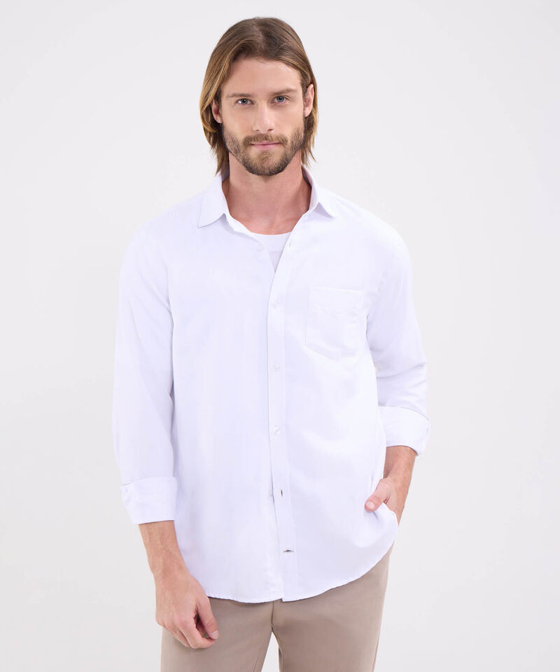 Camisa Corbatera Manga Larga