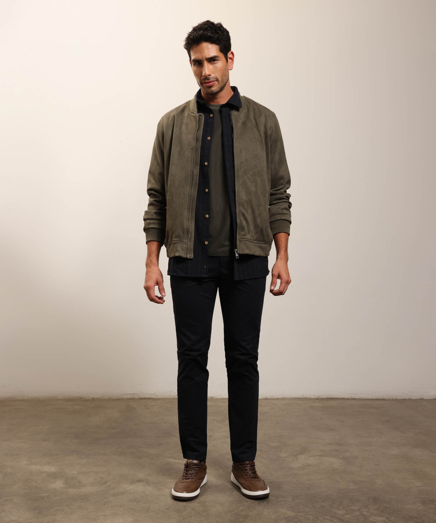 Camiseta Regular Para Hombre