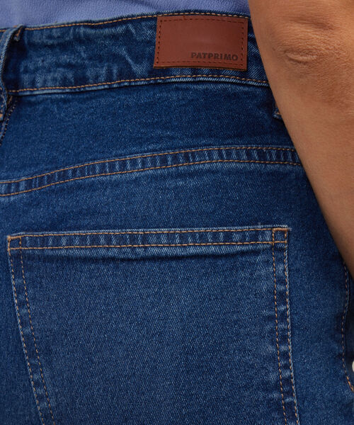 Jean Straight Tono Azul  Oscuro