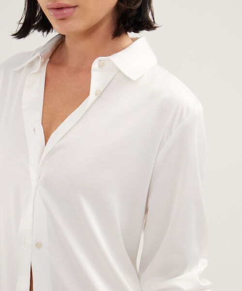 Camisa Manga Larga En Satin image number null
