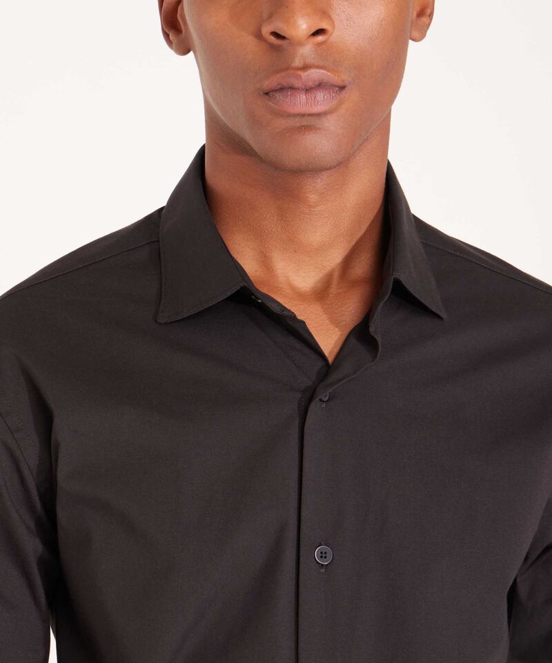 Camisa Corbatera Manga Larga