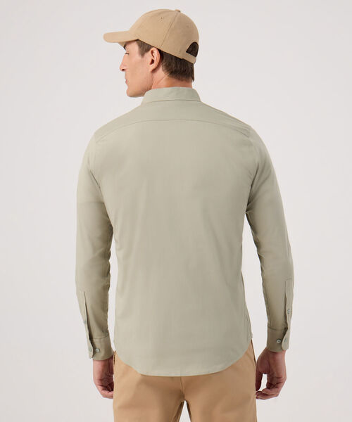 Camisa Corbatera Manga Larga