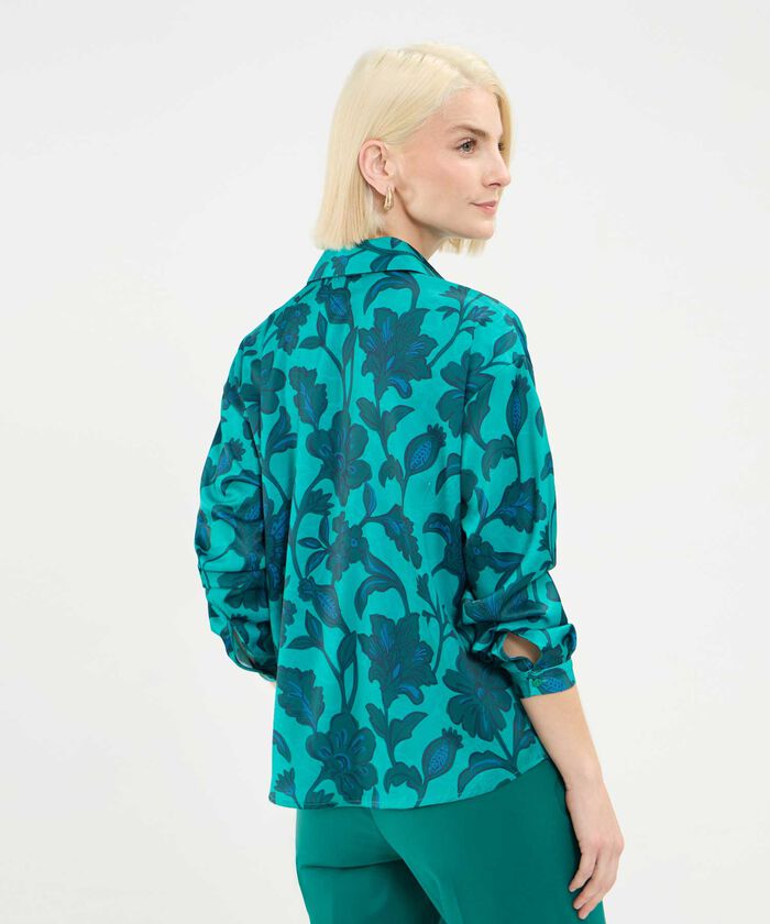 Camisa Estampada Manga Larga