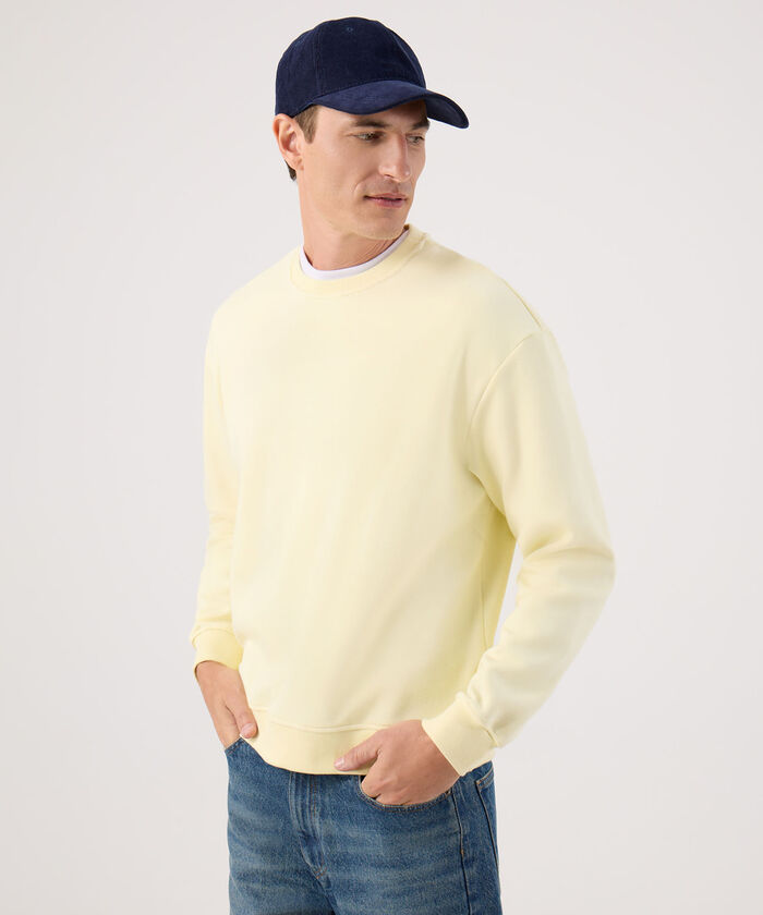 Buzo Unicolor Cuello Redondo