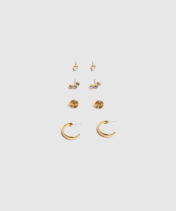 Aretes Set X 4 Para Mujer