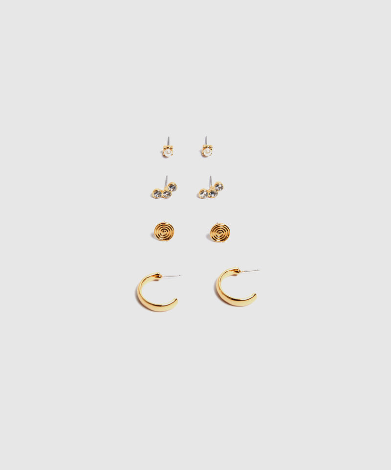 Aretes Set X 4 Para Mujer