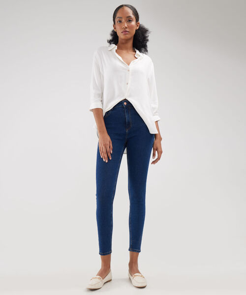 Jean Esencial Skinny Dark Blue image number null