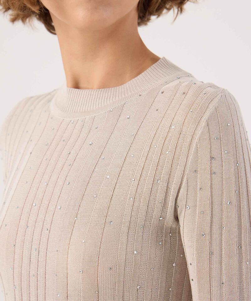 Saco texturizado con detalle 