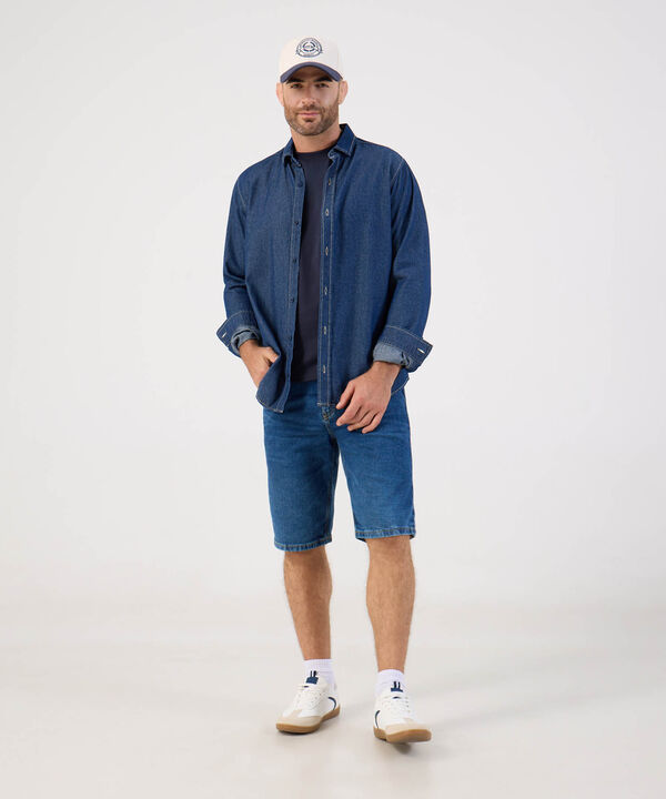 Camiseta B&aacute;sica Cuello Redondo Para Hombre