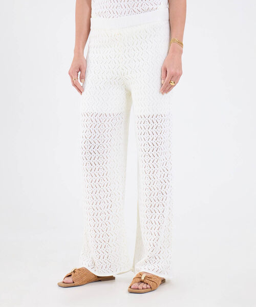 Pantalon Texturizado Unicolor image number null