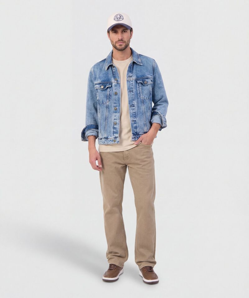 Camiseta Regular Fit Unicolor para Hombre