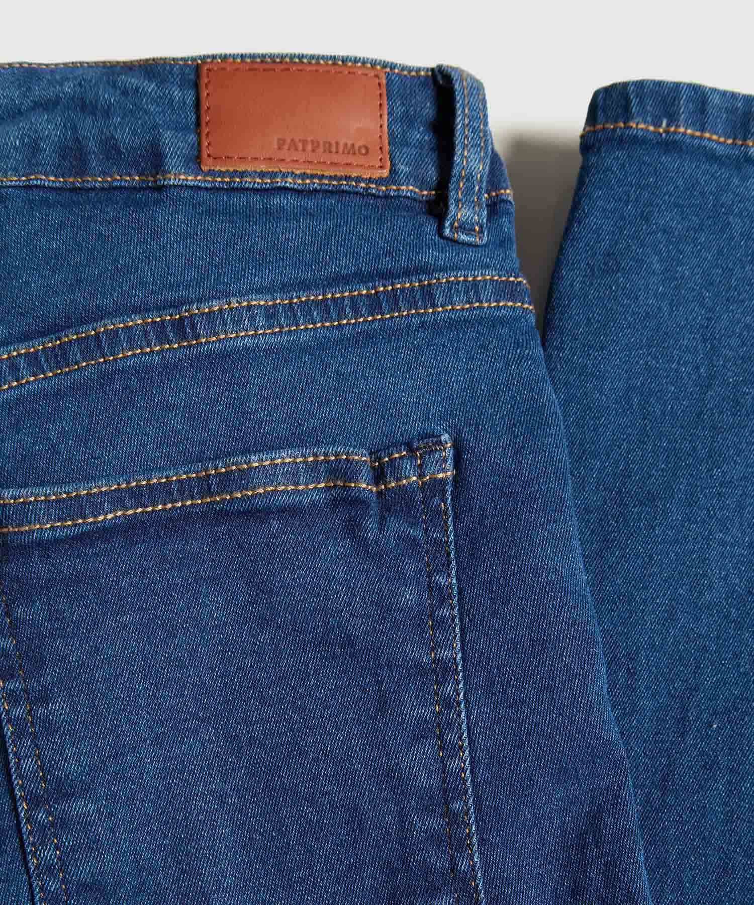 Jeans Skinny Tono Medio