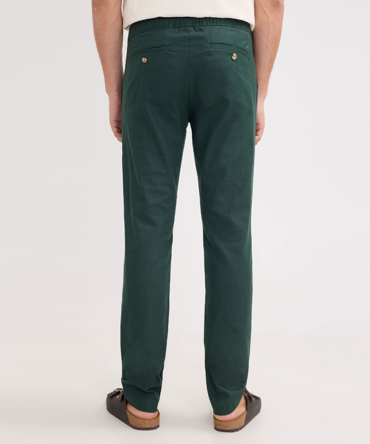 Pantal&oacute;n Chino Lino Con  Elastico