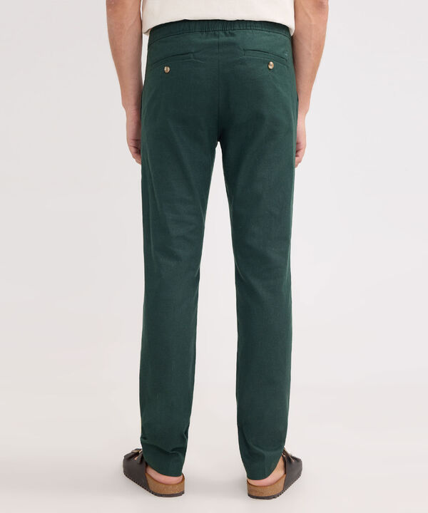 Pantal&oacute;n Chino Lino Con  Elastico