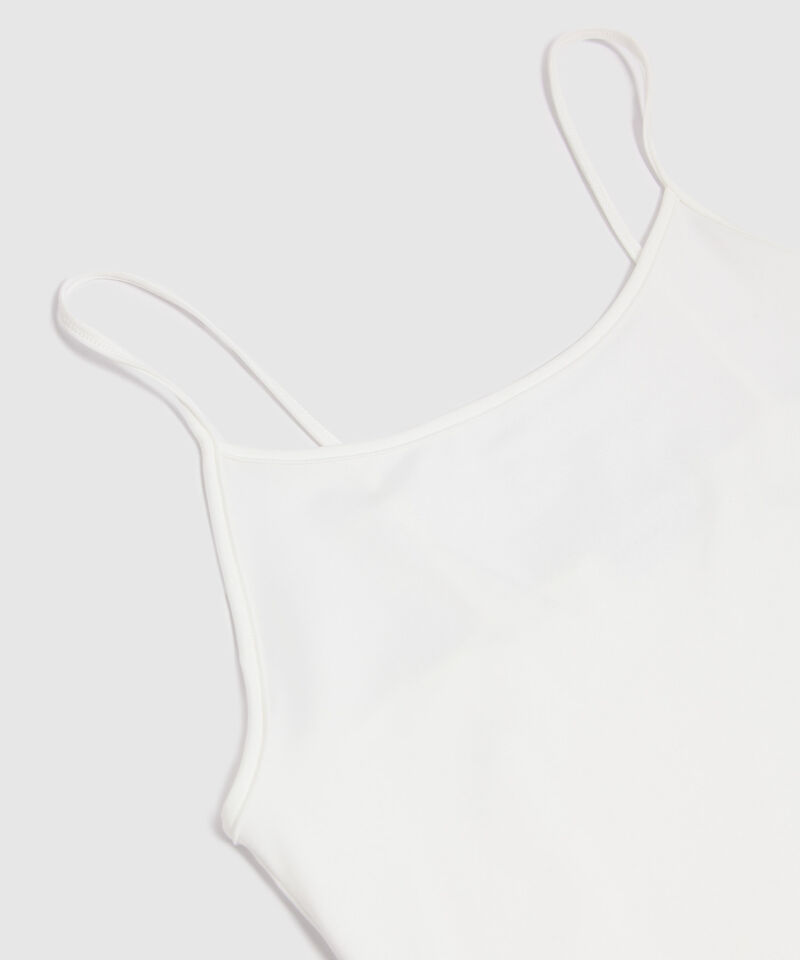 Blusa Unicolor Con Top Interno 