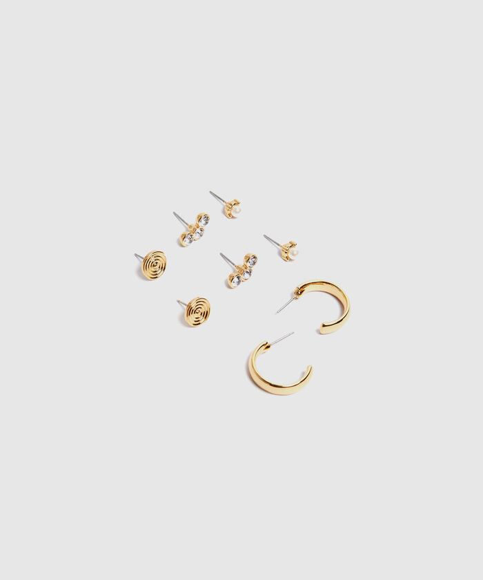 Aretes Set X 4 Para Mujer