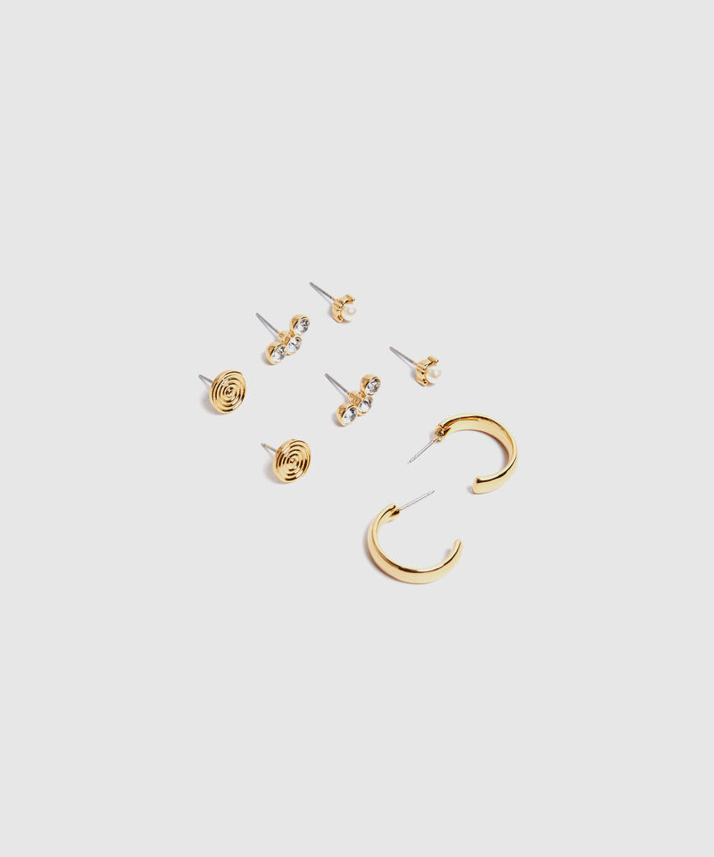 Aretes Set X 4 Para Mujer