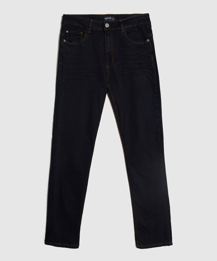 Jeans Regular Tono Oscuro