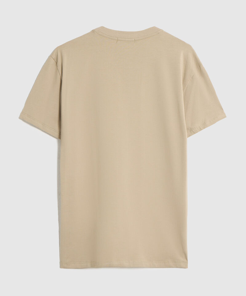 Camiseta B&aacute;sica Cuello Redondo Para Hombre